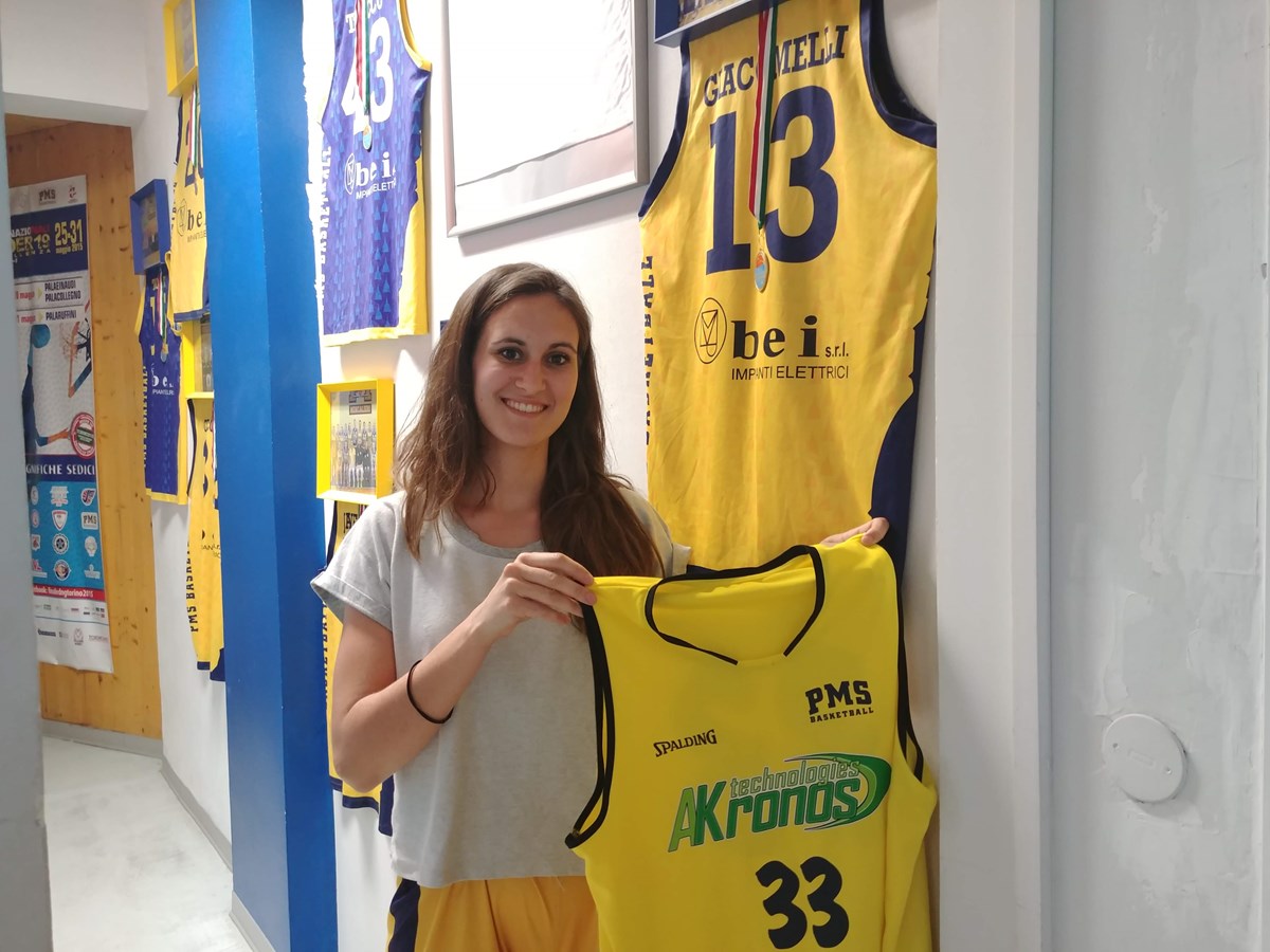 La PMS Basketball è lieta di annunciare la conferma in gialloblù di Claire Giacomelli